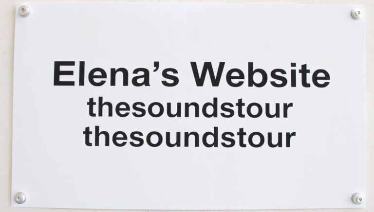elenas website thesoundstour